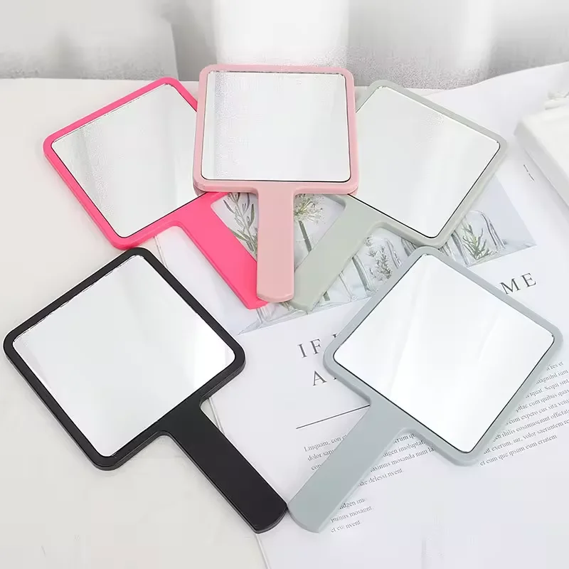 Hot Selling Wholesale Custom Plastic Makeup Cosmetic Round Pocket Make Up Handheld Mini Mirrors Small Mirror