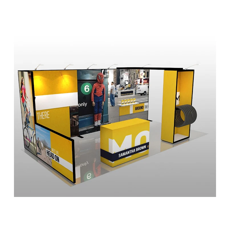China portable trade show exhibition booth for 10x20