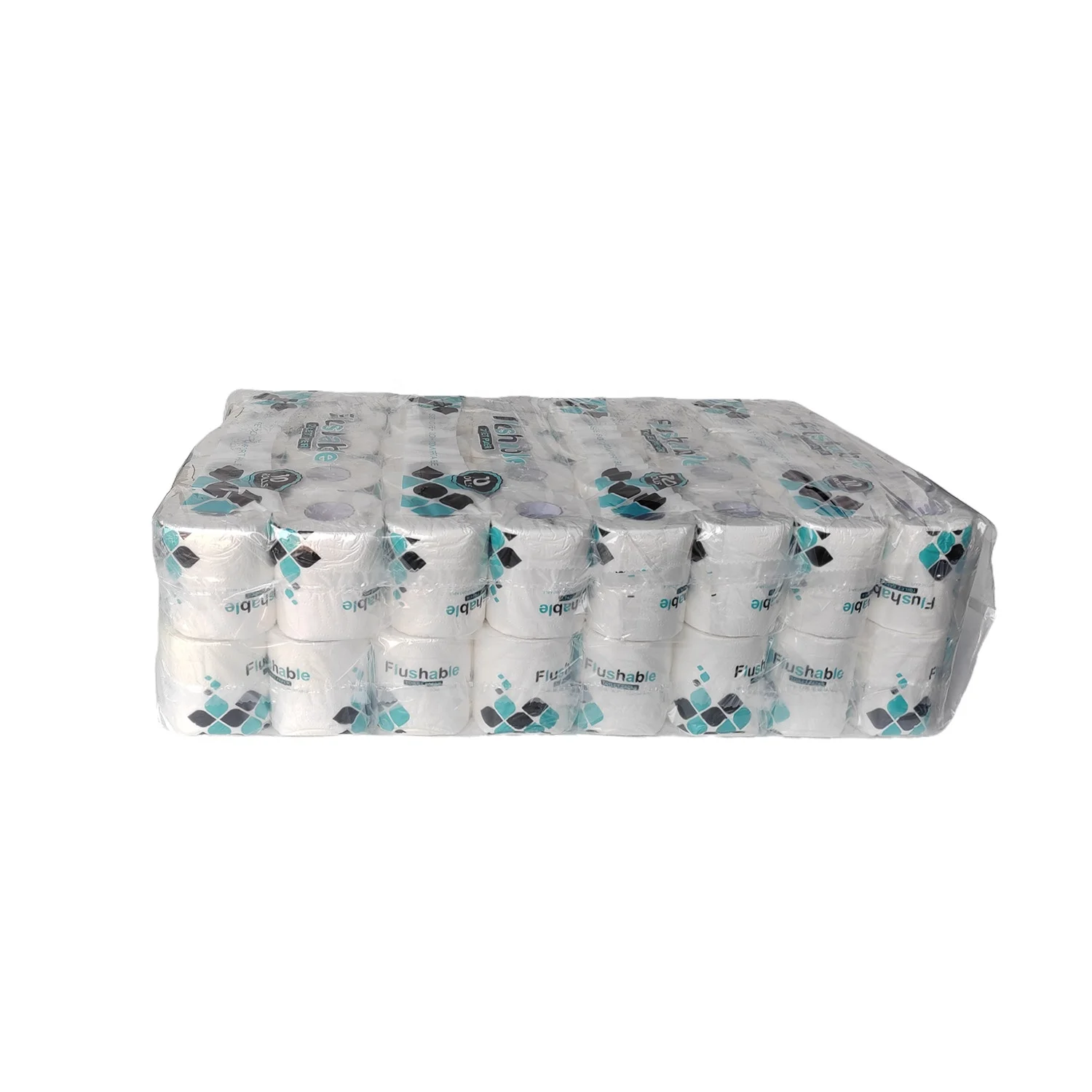 Custom Wholesale 3  ply Toilet Paper Tissue 100g Virgin Pulp Soft Eco Friendly Toilet Tissue Roll for Washing Room