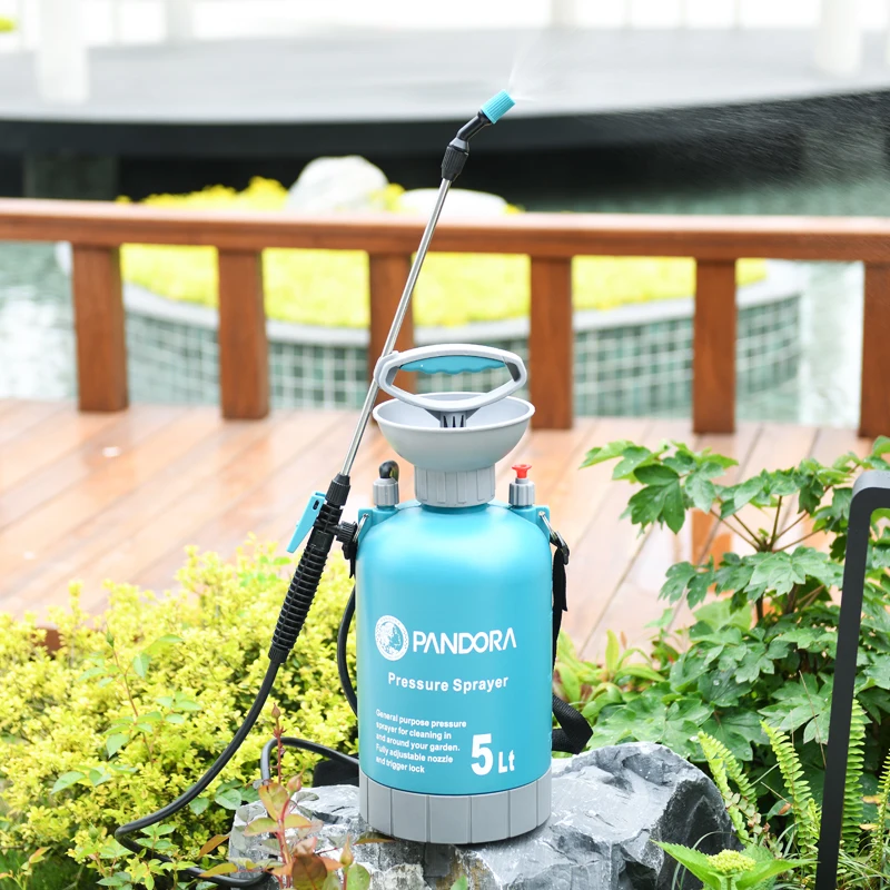 Pandora Custom 3L 4L 5L 8L 10L Garden Hand Compression Manual Pressure Sprayer For Watering Washing