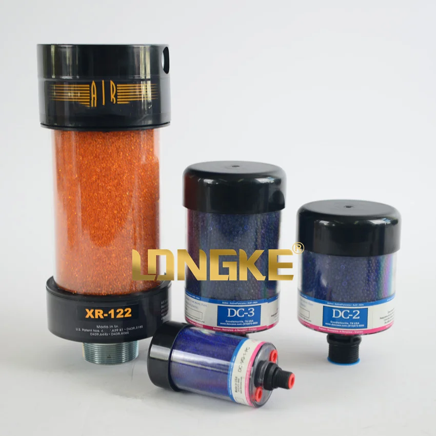 DC-3 DC-4 Blue Silica Gel Desiccant Air Breather Filter