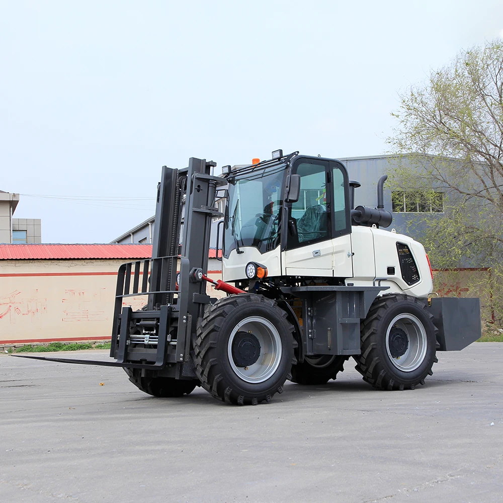 Factory Directly Sale SITC 6 ton Articulated Cross-country Forklift with Nice Price
