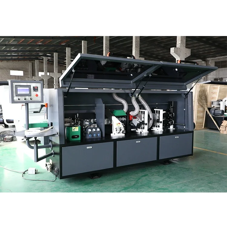 Full Semi-automatic Wood Edge Banding Machine with Wood Edge Gluing Capability