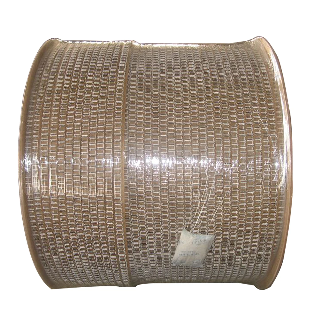 nylon coated Double  Loop Wire  Binding in Roll  with good price For Office Supplies