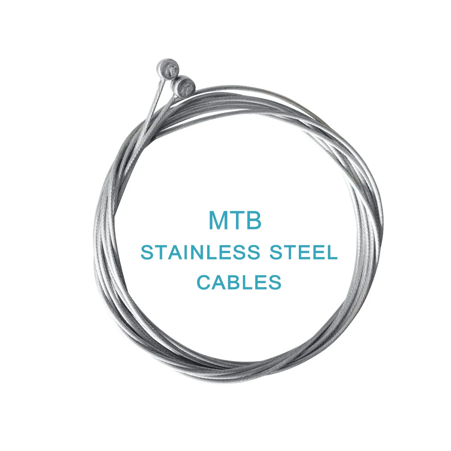 Оцинкованная линия троса переключения передач для велосипеда, внутренняя проволока, сталь, высокопрочная прочная линия троса переключения передач для горного и дорожного велосипеда
