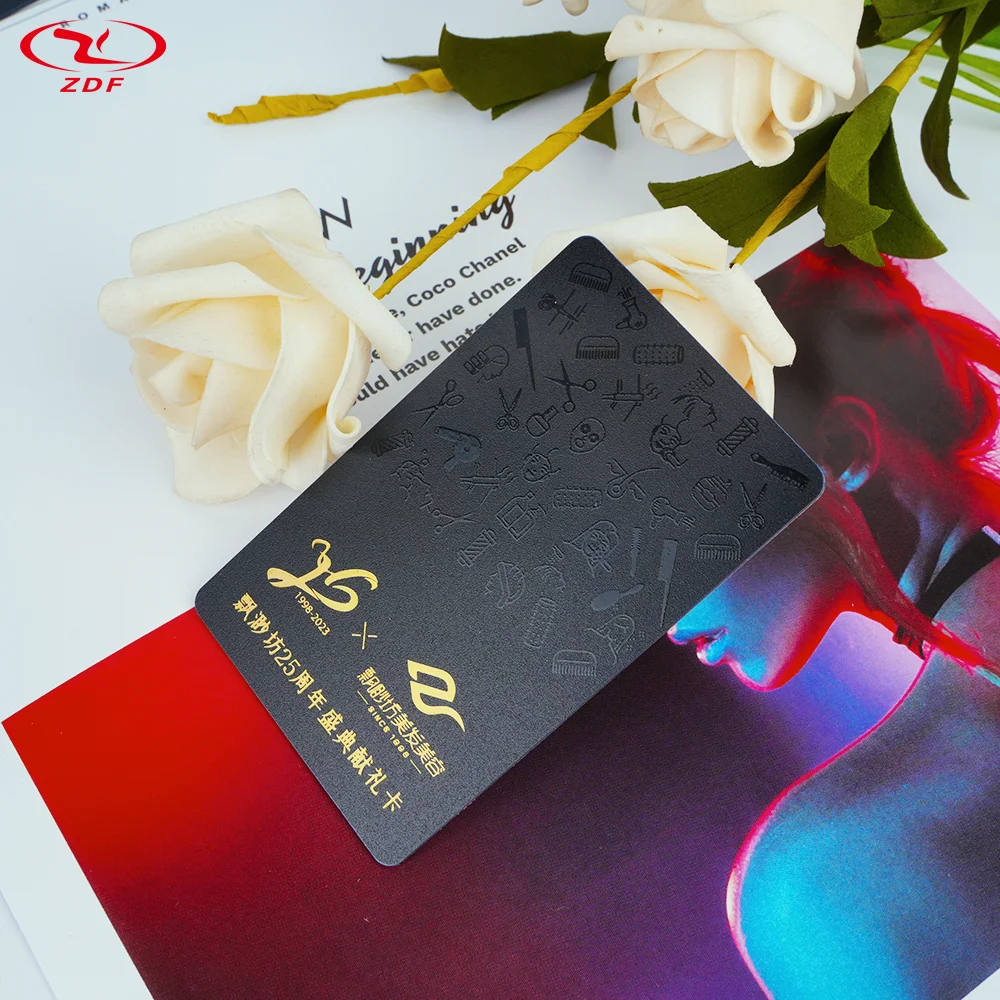 Good quantity CR80 PVC Plastic Membership Card Gift card VIP Loyalty Card with UV barcode