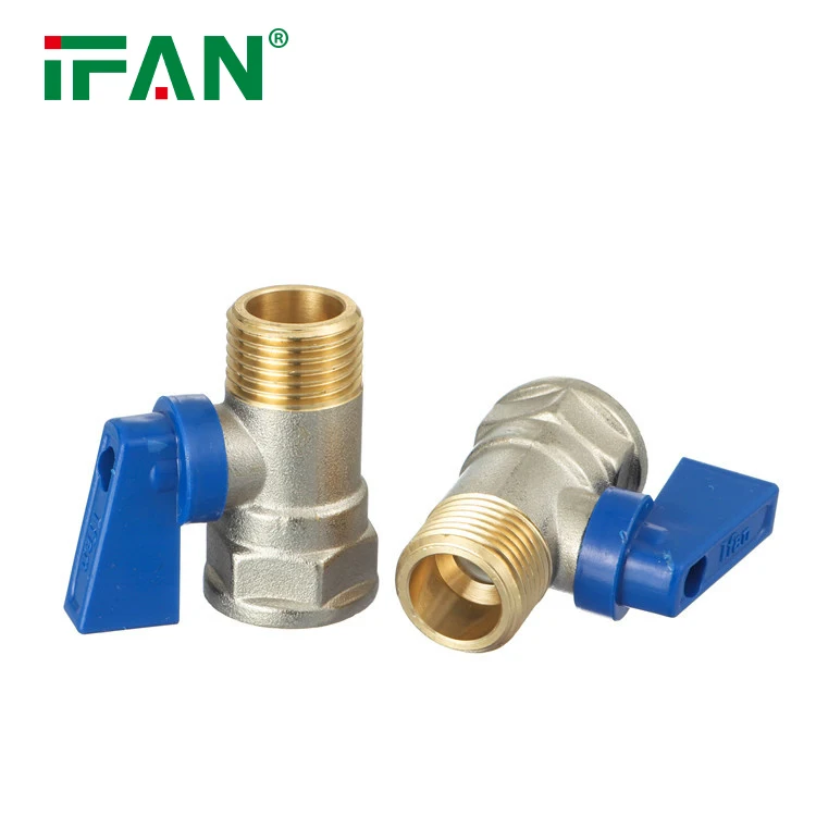 IFAN High Quality Brass Body Ball Valve Mini Size Brass Water Valve Male Brass Ball Valve