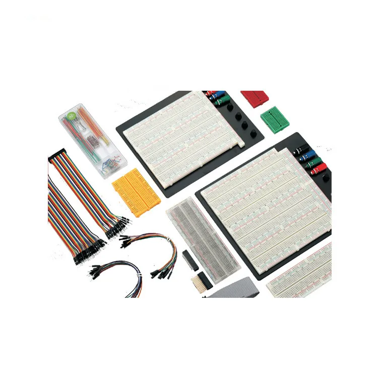 China Factory Solderless Breadboard EB03B with 830 Points Interlocking Solderless Breadboard