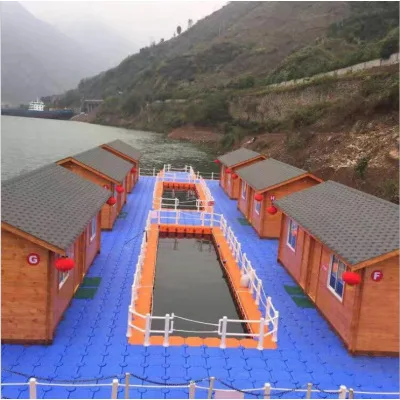 Supply hdpe plastic jet ski modular pontoon floats platform floating dock prices