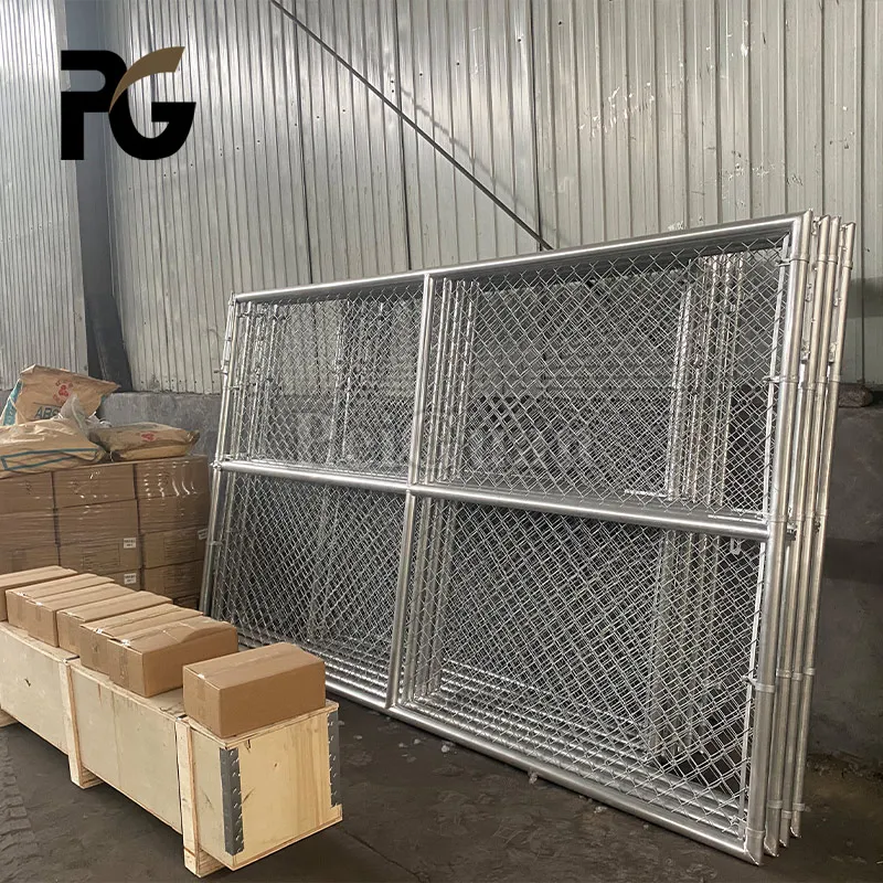 Direct Factory Security Panels Removable Chain Link Temp Panels Chain Link Temporary Fence Panels For America