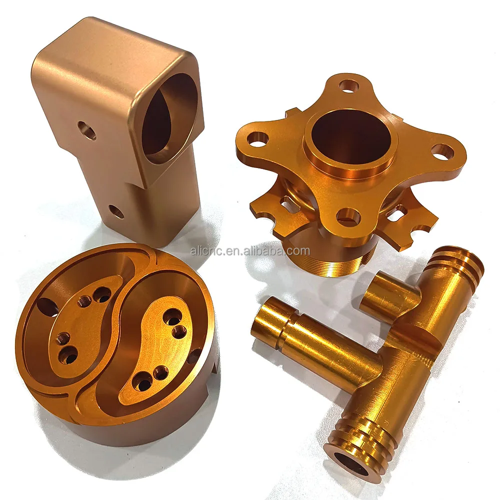 Custom Cnc Milled Lathe Turning Anodizing Machining Services Aluminium Customized Auto Motorcycle Small Metal Assembly Part