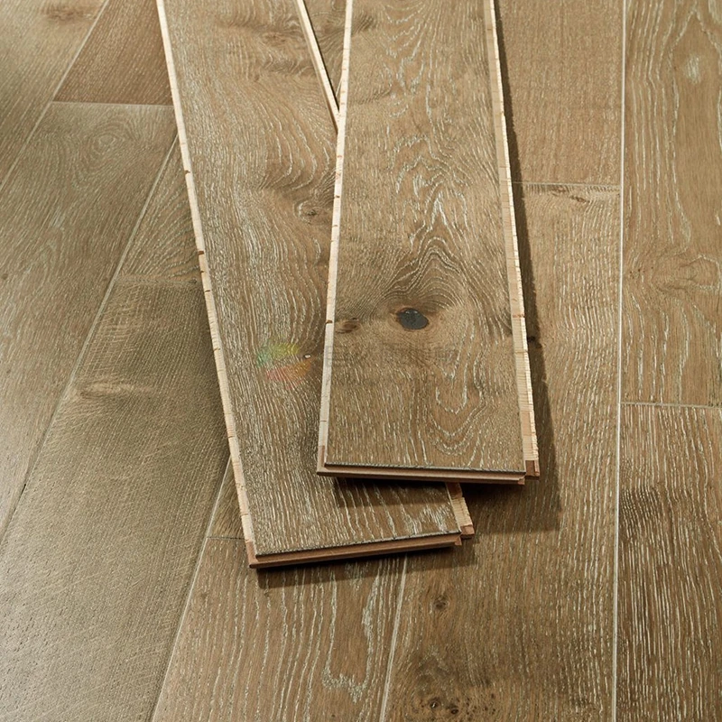 7mm Three Strips Laminate Wood Flooring 8mm HDF Laminated for Sale