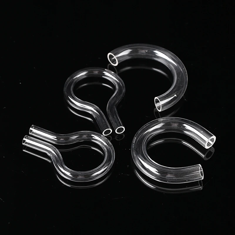 heat resistance high quality hot selling capillary quartz glass tube u quartz tube half quartz tube