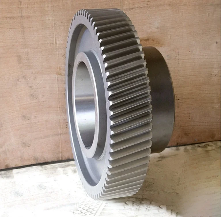 Luoyang CIC OEM Casting steel CNC machine girth gear and pinion for ball mill