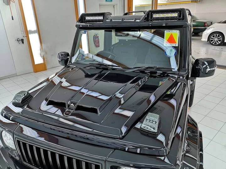 Крышка капота автомобильного двигателя в стиле Вальд комплекты внешних деталей кузова для Suzuki Jimny Sierra JB74/64