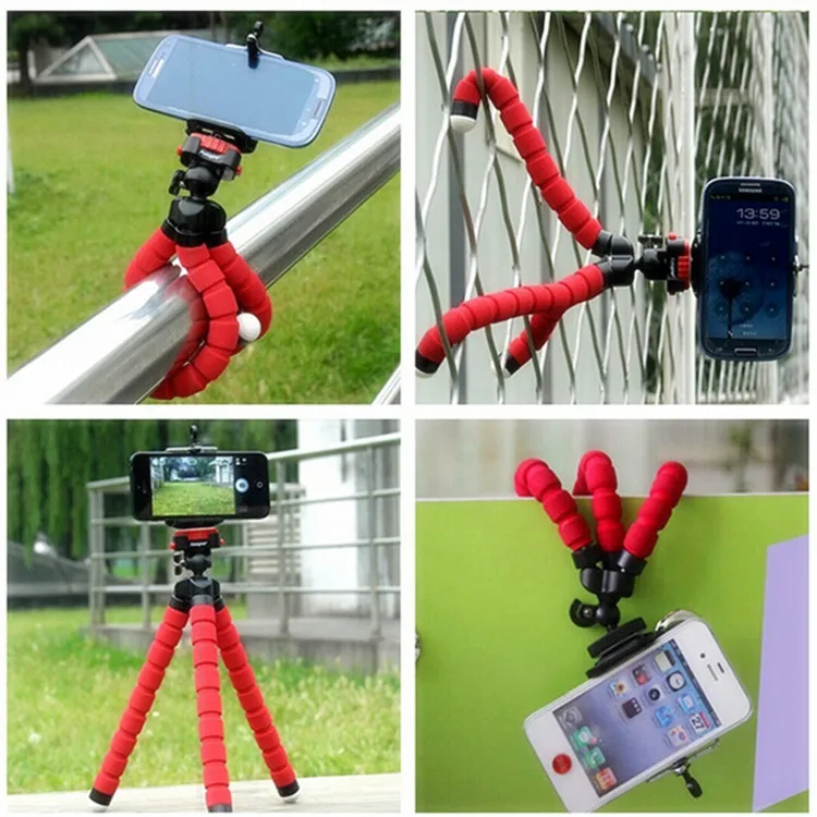 Гибкий Настольный Штатив с поворотом на 360 градусов подставка для смартфона и сотового телефона всех телефонов держатель дома