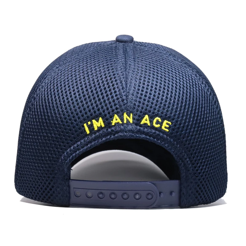 Wholesale High Quality ACE Mesh Caps Dongguan Factory Custom 6 Panel Headwear Trucker Hat