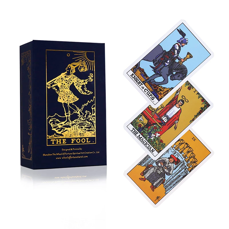 OEM Design Original Moon Tarot Rider Card case Charms Waite Cards