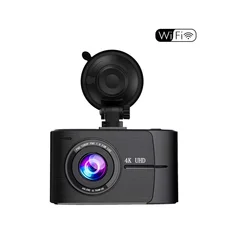 Relee 2CH 4K Dash Cam 2160P GPS Wifi Car DVR Camera Ultra HD Auto Parking Monitor Night Vison 170 FOV Driving Recorder