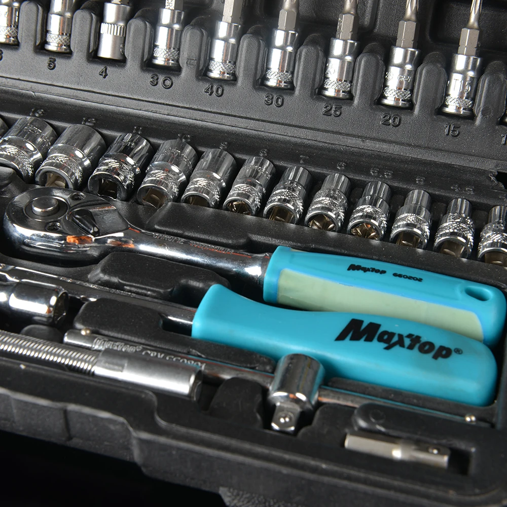 46pcs combination CrV hand tool set wrench herramientas