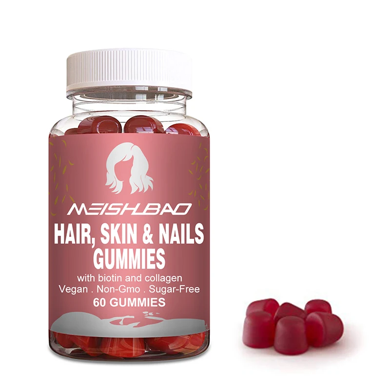 Лидер продаж, витамин для волос, жевательные конфеты, без сахара, жевательные резинки для волос