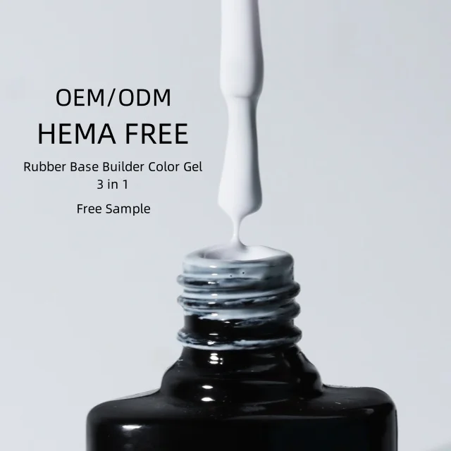KNC HEMA без хемы резиновая основа строительный и цветной гель 3 в 1 УФ Гель-лак оптовая продажа частная этикетка профессиональная для ногтей