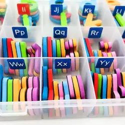 EVA foam letters and numbers with writing board Fridge Magnet toys set for kids Magnetic Arabic Alphabet