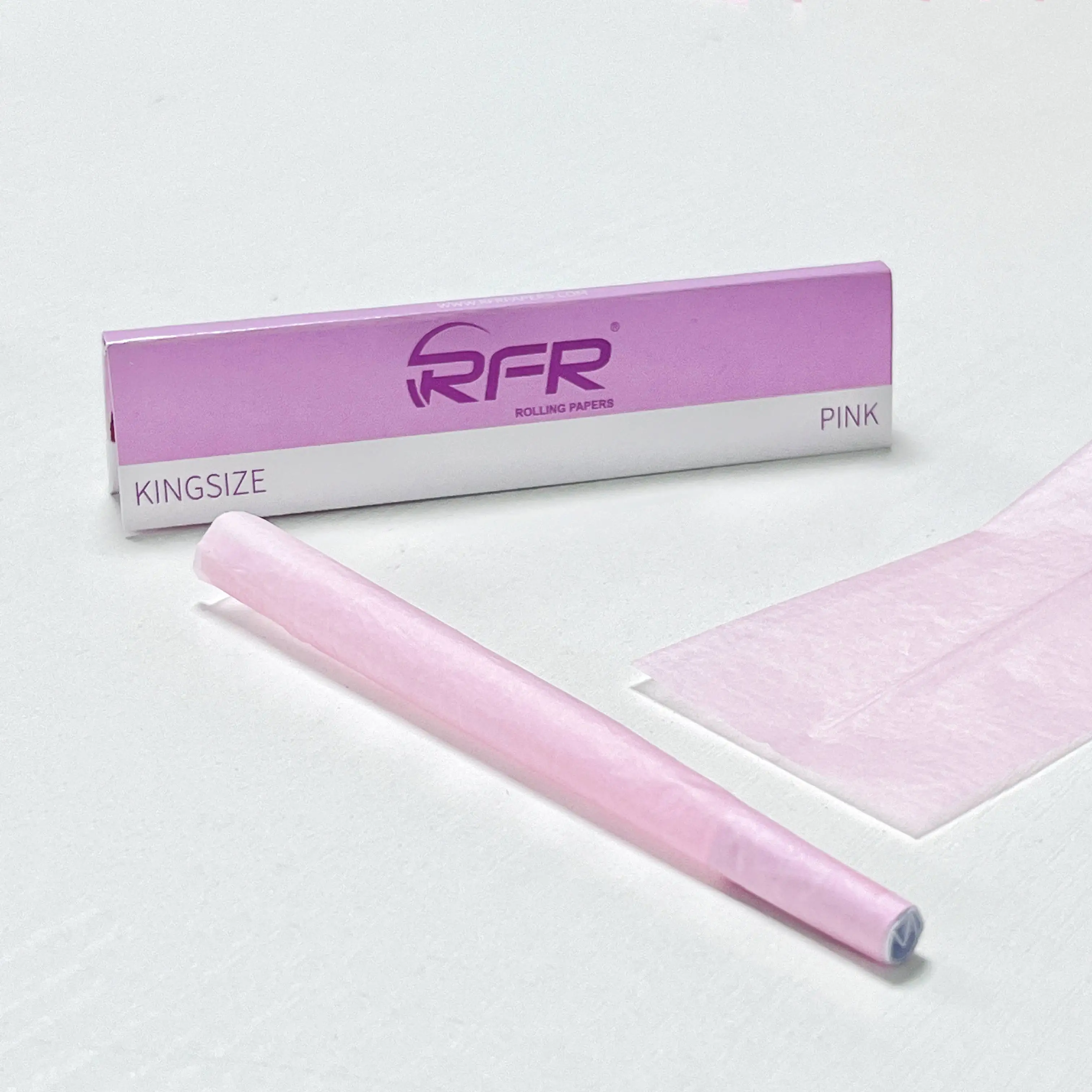 Premium Smoking Paper Roll Custom OEM Rolling Papers Long Papers Smoking King Size 32 leaves with Tips