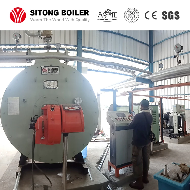 600000Kcal Natural Gas Fired Thermal Oil Boiler Heater with Italy Burner