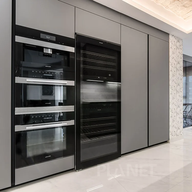 Полный кухонный набор с прибором Flatpack модульная кухня современная на заказ