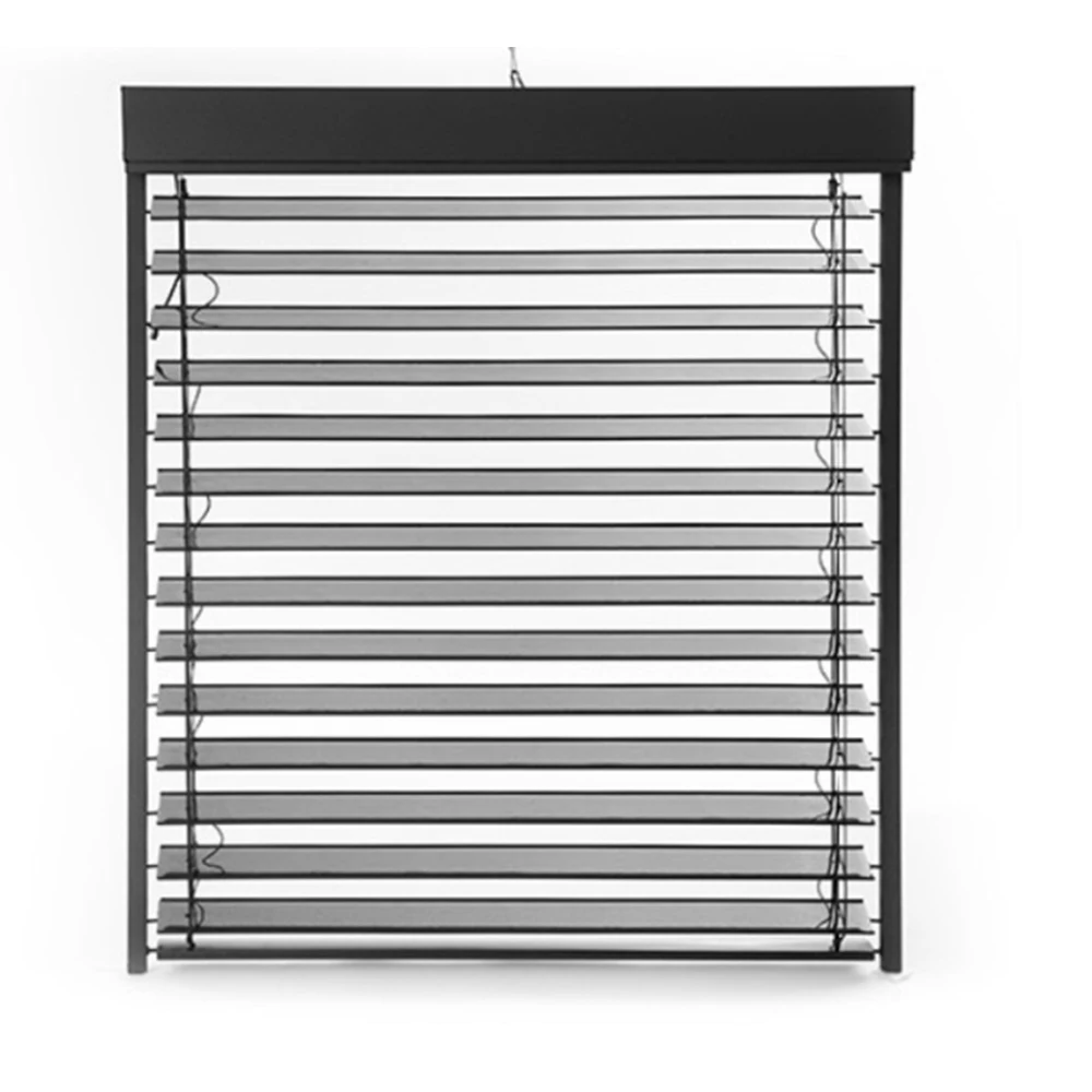 Custom size indoor photovoltaic solar cell blind window solar panel shutter