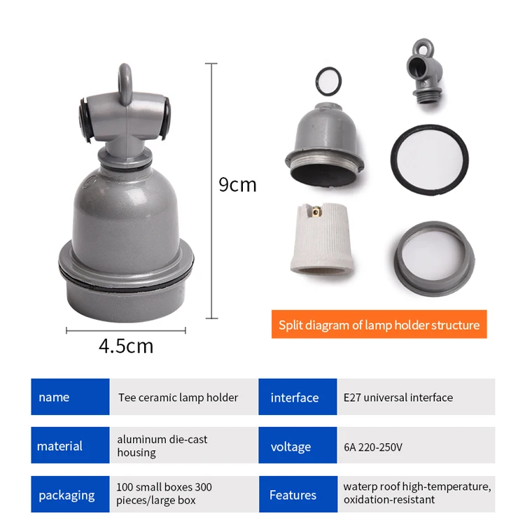 Wholesale light bulb socket indoor ceiling hanging part light