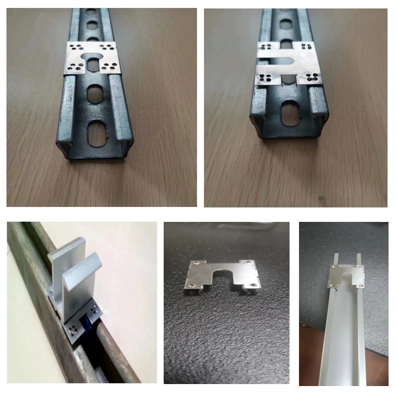 Unique Design Stainless Steel Wire Clip Grounding Gasket Washer Conductive Sheet Solar Cable Clips