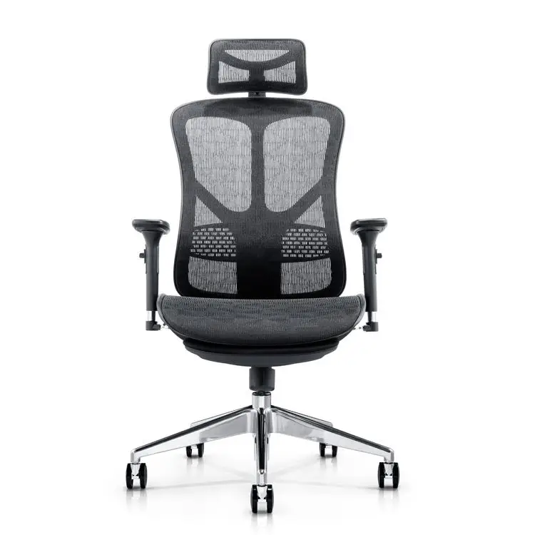 Modern comfortable reclining swivel desk office chair computer gaming mesh adjustable ergonomic chairs with footrest