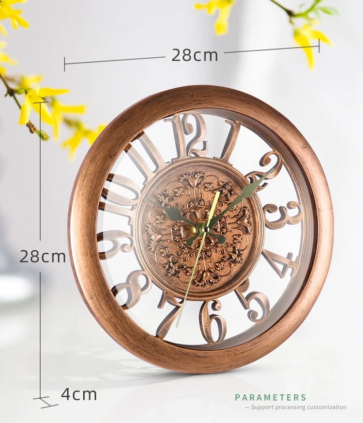 wall clock vintage home decorating