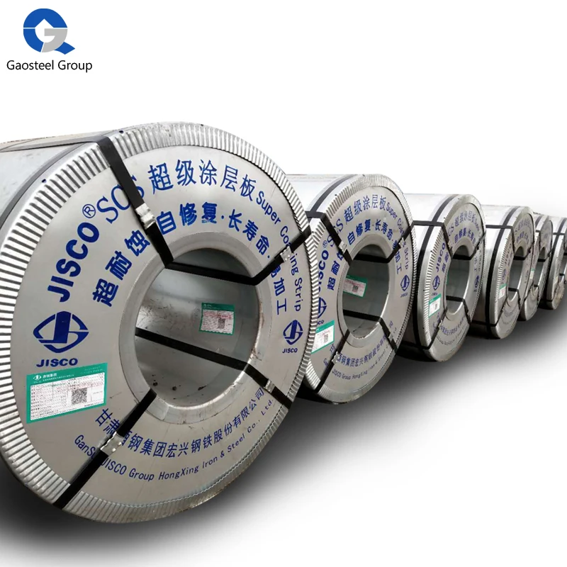 Hot Sale Prepainted Aluminized Zinc Coated Hot Dipped 55%,  Galvalume/Gi Coil/Plate/Stripe, JIS Dx51d G350 G550 Az150 Az55 G550