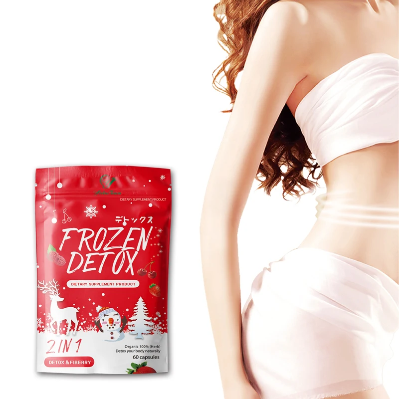 Healthy Gut Dietary Supplement Detox Weight Frozen Detox 2 in 1 Capsules Whiten And herbal Pills