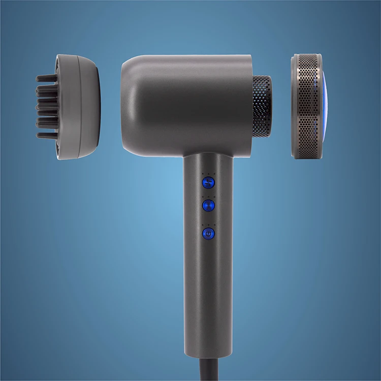 2023 new arrivals hyaluronic acid negative ion brushless hair dryer custom logo blow dryer electric salon hair dryer for sale