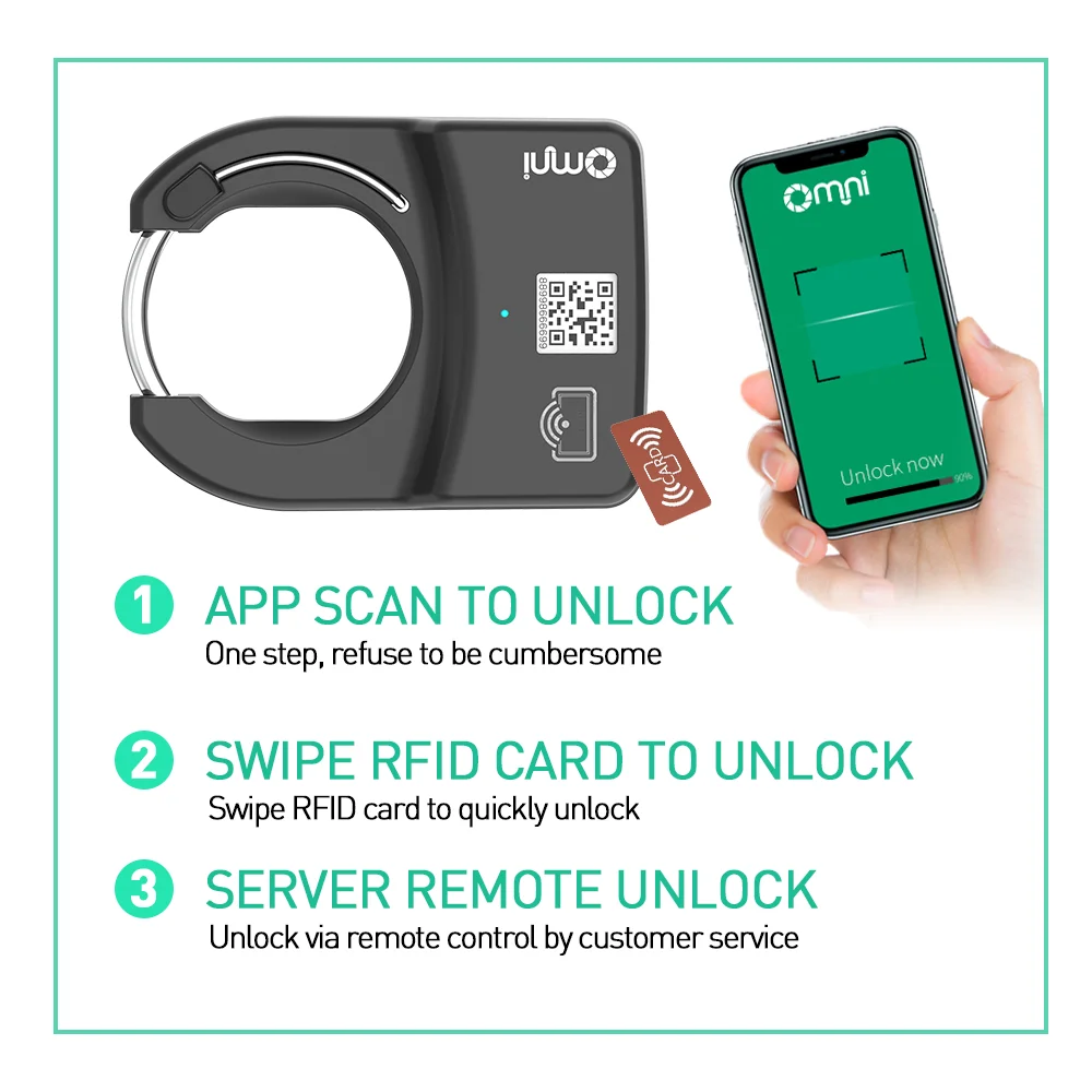 Bike Share Ble App Remote Controlled Opening Lock Sharing Bike Rental Bike Lock  With GPRS