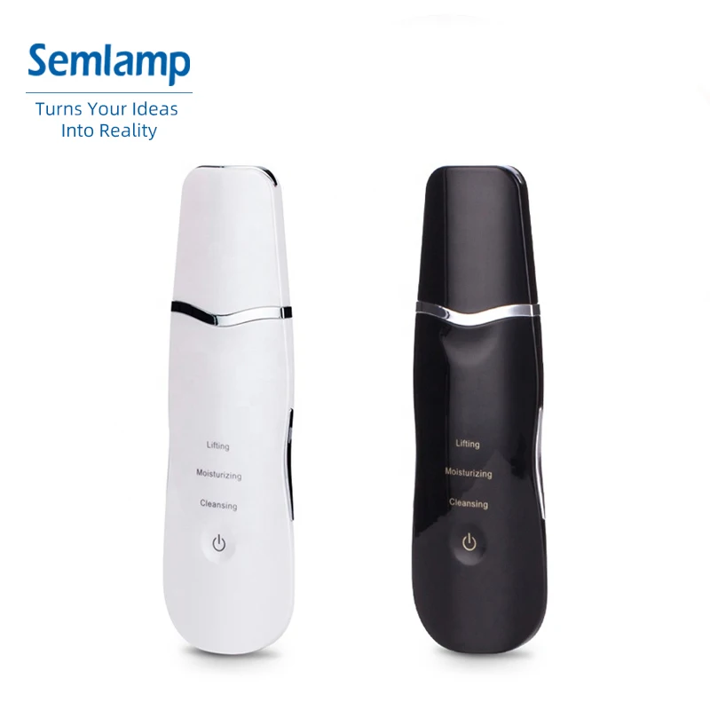 OEM Best Selling Products 2021 Electric Skincare Tools Ultrasonic Skin Scrubber Machine With Private Label