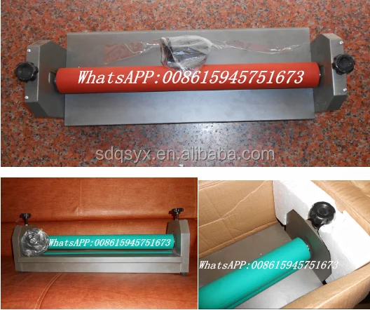 Hot Sell Manual Hand Cold Roll PVC Laminating Machine Cold Laminating machine Manufacturer 650mm