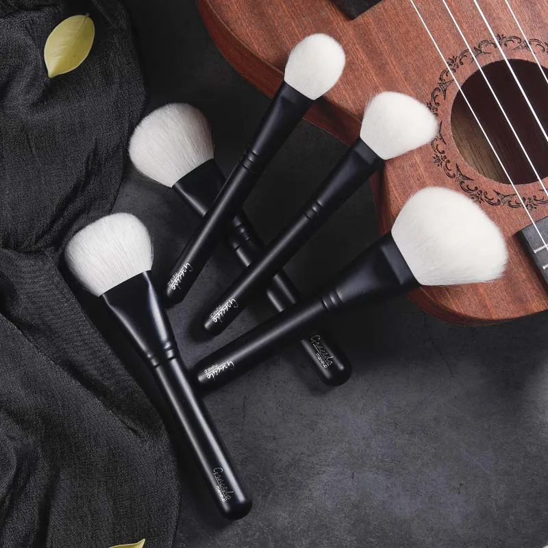 Suppliers Gracedo Fast Delivery 14Pcs Black Hair Makeup Brush Set Black With Cosmetic Bag