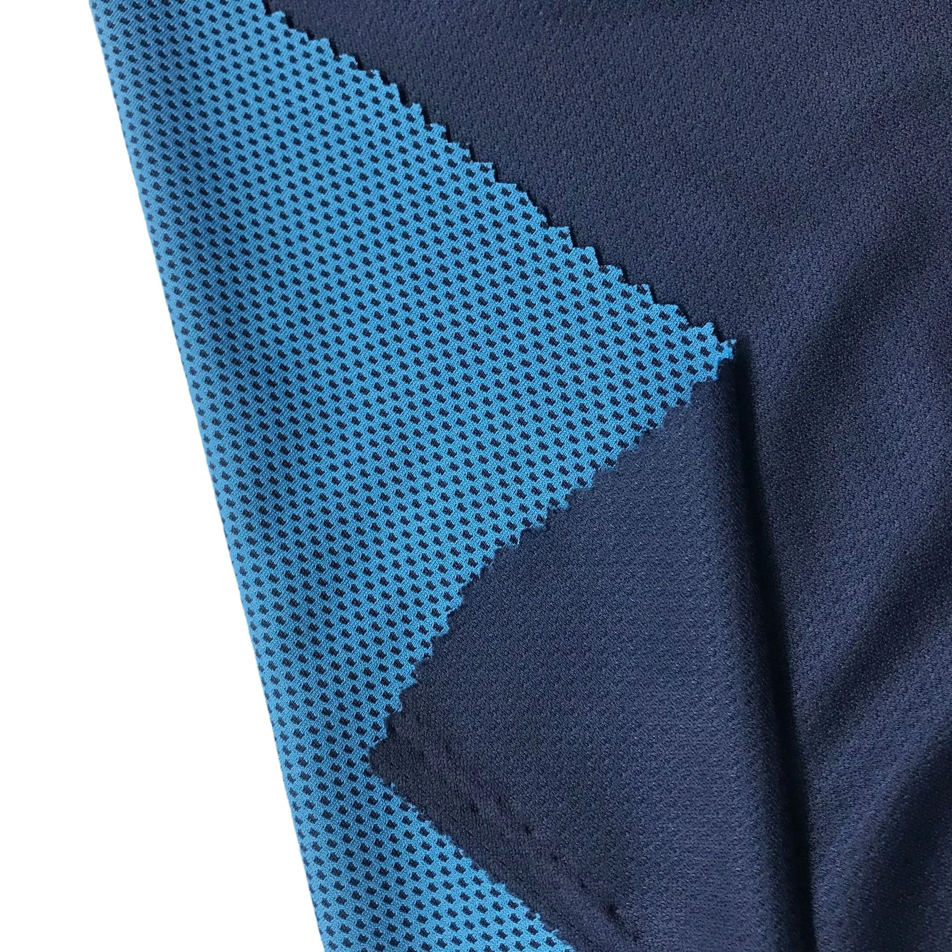Factory Direct Supply Two-Color Cool Mesh Fabric Semi-Cool Mesh Fabric Cool Sports Fabric