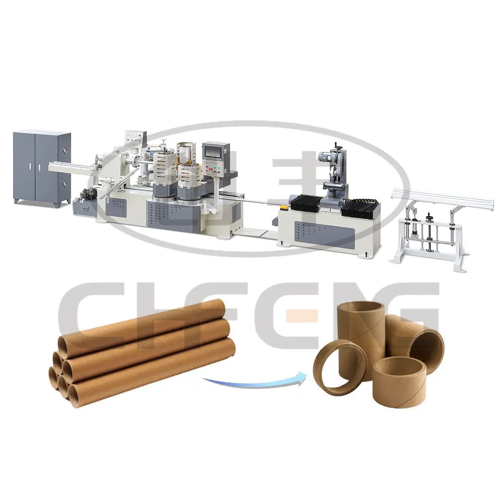 CFJG-SK-150 Automatic Spiral Cardboard Core Winding Paper Tube Making Forming Machines small business idea