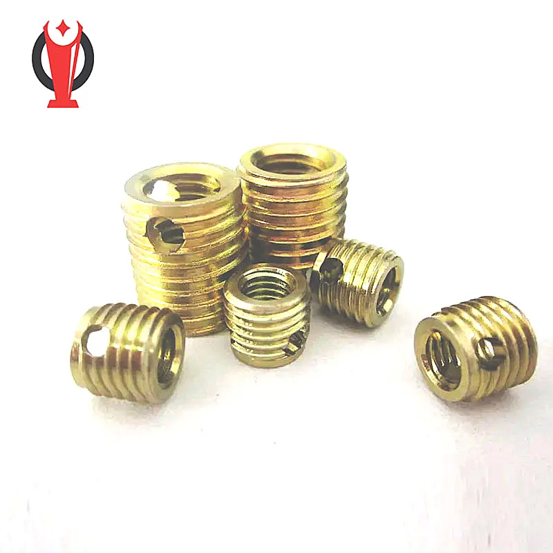 M3 to M16 Stainless steel self-tapping wire threaded inserts for medical emergency care equipment