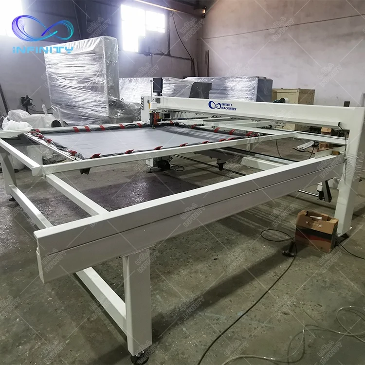 Машина для квилтинга с длинной ручкой и одной иглой Корейская машина покрывала шитья матрасов стегания