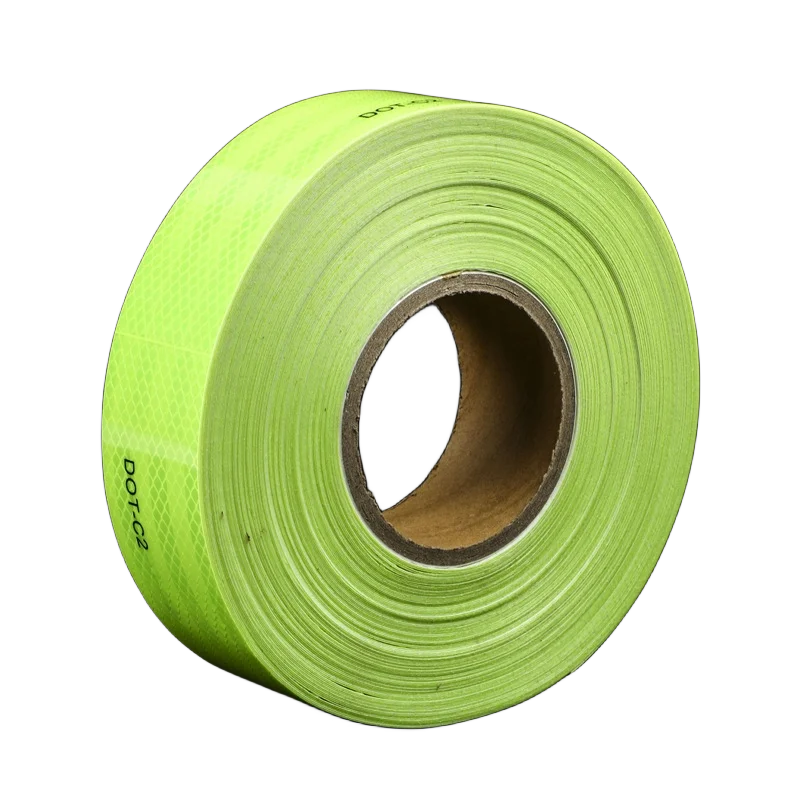 Yellow White Pvc -- Black And Blue Checker Oem Glow Red Car Stickers Warning Reflective Tape