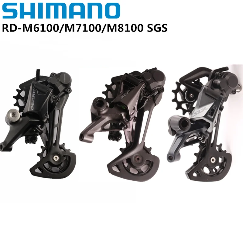 SHIMANO DEORE SLX XT RD M6100 M7100 M8100 M8120 M9100 12S S GS Rear Derailleurs MTB Derailleurs 12-Speed Mountain Bike