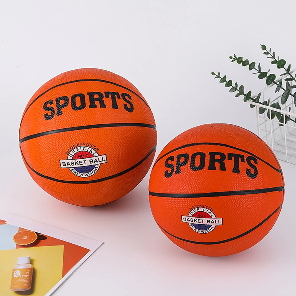 Wholesale Price Yiwu Factory Customized Official Size 7 Rubber Basketball in Stock Sport Basketball Baloncesto