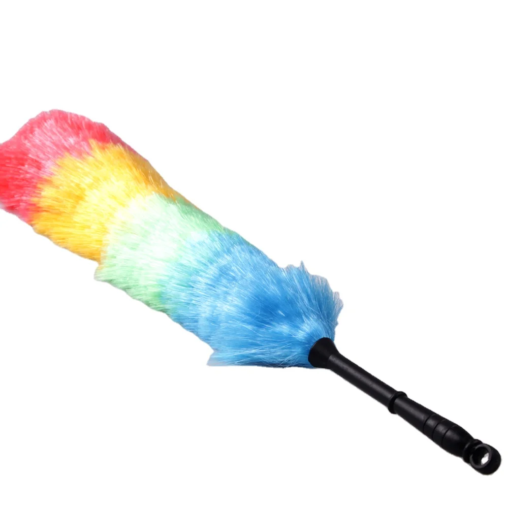 Colorful Polywool static duser for dust cleaning